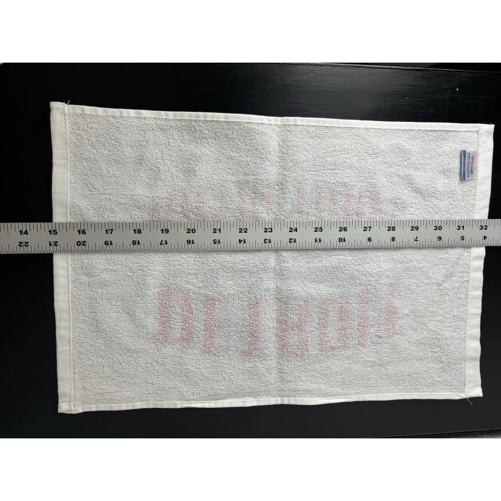 Detroit Pistons 2025 Playoffs Rally Towel Game 6 Back To Work 5/1/25 SGA